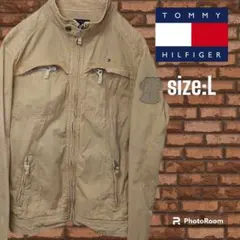 《レア》TOMMY HILFIGER メンズライダースジャケット
