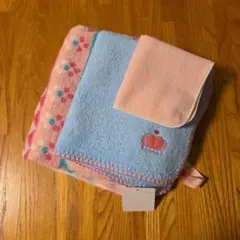 タオル&ハンカチ 3枚セット ピンク 水色