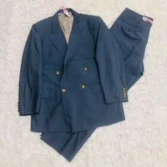 BURBERRY バーバリー ダブルスーツ セットアップ 金ボタン 毛 モヘア