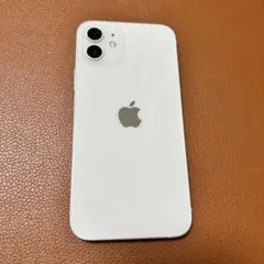 【美品】Apple iPhone 12 ホワイト 本体(バッテリー残量100％)