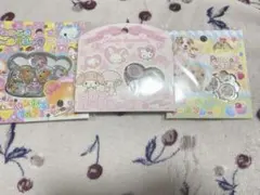 い*ご様 【正規品】平成 動物 サンリオ おはじきシールセット