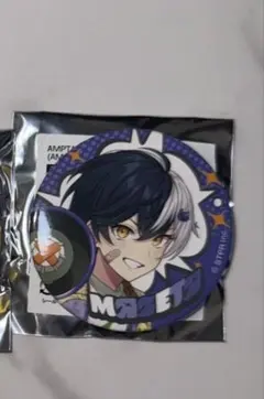 AMPTAK×COLORS まぜ太くん 缶バッジ