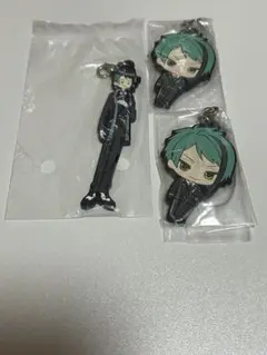 ツイステ　ジェイド・リーチ　ガチャガチャ、一番くじストラップまとめ売り3点