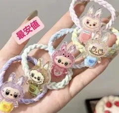 らぶぶキャラクター ヘアゴム 5個セット