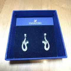 Swarovski ティアドロップ型 イヤリング