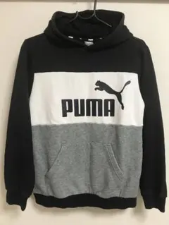 PUMA フード付パーカー　150cm ブラック　キッズ