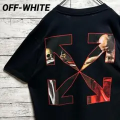 希少XLサイズ】オフホワイト☆カラヴァッジョ クロスアロー ロゴ t 