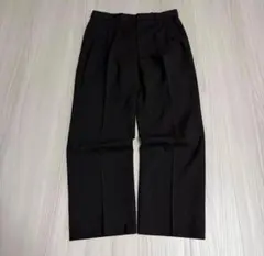 90s VINTAGE Wide Slacks 極太　ノームコア　BLACK