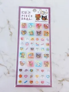 タイルシール　カットピースシール　サンリオ　サンリオキャラクターズ　日焼け