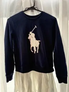 ポロラルフローレン　ビッグポニー　フリル付きスウェット