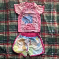 vintageプリンセスキャラクター水着セット（ピンク）