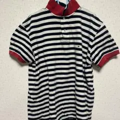 tommy ポロシャツ 半袖 赤襟