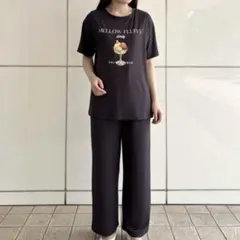 新品】ジェラートピケ 接触冷感ドット柄カップインキャミソール&ロング