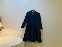 最終値下げネイビー シャツワンピース 長袖