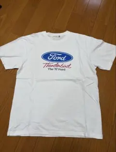 GOOD ROCK SPEED Ford ロゴプリントTシャツ ホワイト M