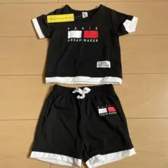 新品 SHEIN ベビー服Tシャツ・ショートパンツセット 70cm