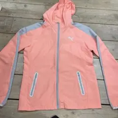 PUMA プーマ　ウィンドブレーカー サーモンピンク　L 7＊112