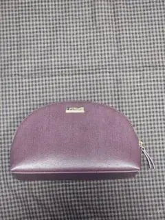 FURLA　ドーム型ポーチ(色:ボルドー)袋付き