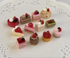 ミニチュアケーキ★いちご★ミニチュアスイーツ★フェイクスイーツ★ブライス