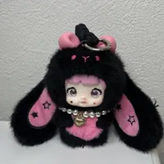 Baby Three ぬいぐるみ ブラック うさぎ - メルカリ