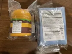 マクドナルド福袋2025 スープジャー・エコバッグ青