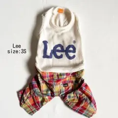 Lee 犬服 3S タンクトップ チェック柄のサムネイル