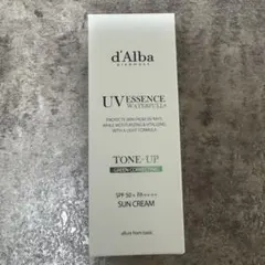 新品未開封 ダルバ　ウォータフルトーンアップサンクリーム　グリーン