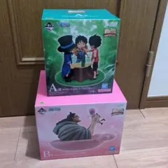 ワンピース　一番くじ　A賞B賞フィギュアセット