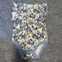 baby gap 花柄ロンパース 6-12ヶ月