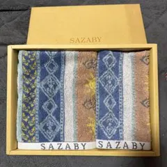 SAZABY タオルセット ストライプ模様のサムネイル