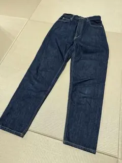 BLACK BY MOUSSY ダークブルー ストレートデニム