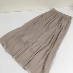 GU ジーユー★ロングスカート　レースロングスカート★レディース　Sサイズ