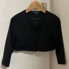COMME CA ISM ブラック フォーマル　キッズ　ジャケット 110A