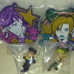 JOJO球　カプセルヒーローズ02 (カプセル無)　ラバーチャーム　仗助　徐倫