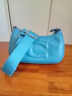 COACH コーチ ショルダーバッグ ブルー