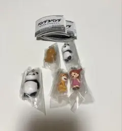 【全５種コンプリート】パンダコパンダ めじるしアクセサリー