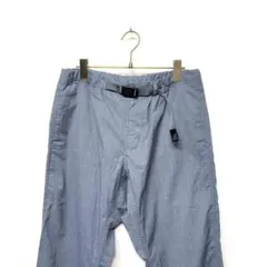 【美品】Gramicci × BEAMS L クライミングパンツ グレー 灰色