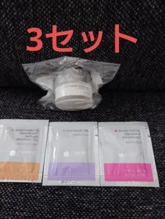 【新品】シンビメソッド スキンケアクリーム セラム トライアルセット 3セット