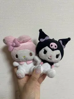 スクバにオススメ♡ マイメロディ クロミ ぬいぐるみ 約15cm
