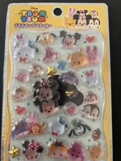 プチドロップステッカー　ツムツム