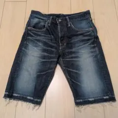 ドミンゴ デニムショートパンツ サイズ28 インディゴのサムネイル