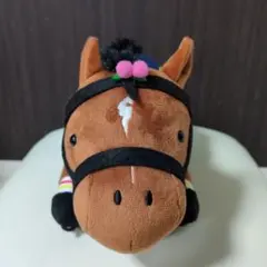 サラブレッドコレクション　ぬいぐるみスマホショルダー(リバティアイランド)
