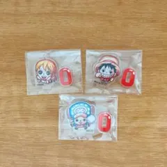 ジャンプ アクリルプチフィギュア ONE PIECE ルフィ ナミ チョッパー
