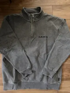Quiksilver グレー ハーフジップ トレーナー XLのサムネイル