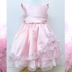 3歳 100cm ピンクお花リボンドレス 松田聖子 604 - メルカリ