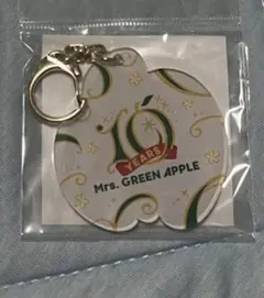【非売品】【値下げ】Mrs. GREEN APPLE カラビナ& キーホルダー Mrs. GREEN APPLE 青りんご カラビナ 1個 ミセス キーホルダーの