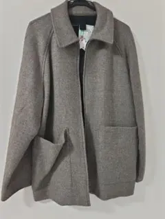 マーガレット・ハウエル　FOX BROTHERS ダブルジップ ハーフ コート