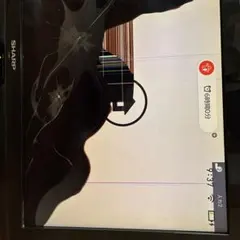 SHARP AQUOS 液晶テレビ 画面ひび割れ