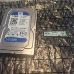 m.2SSD256GB 　HDD1TBセット