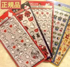 【正規品】ボンボンドロップシール　5枚セット　ディズニー